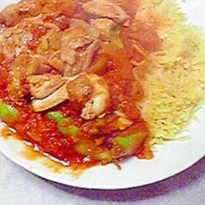 鶏肉とトマトのリゾーニ レシピ 作り方 By 丸さん56 楽天レシピ